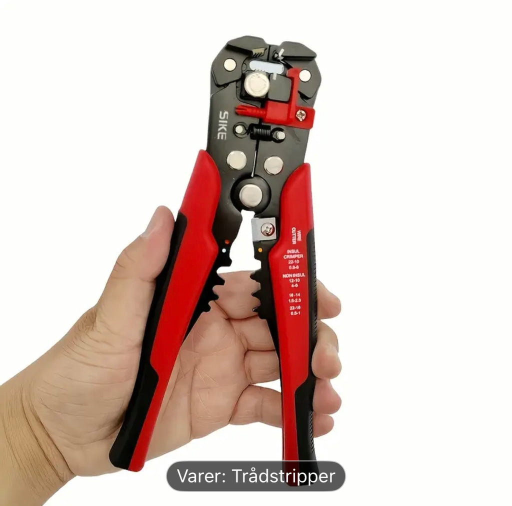 Automatisk Trådstripper – Avmantlingsverktøy for kabler