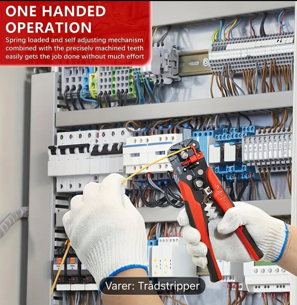 Automatisk Trådstripper – Avmantlingsverktøy for kabler