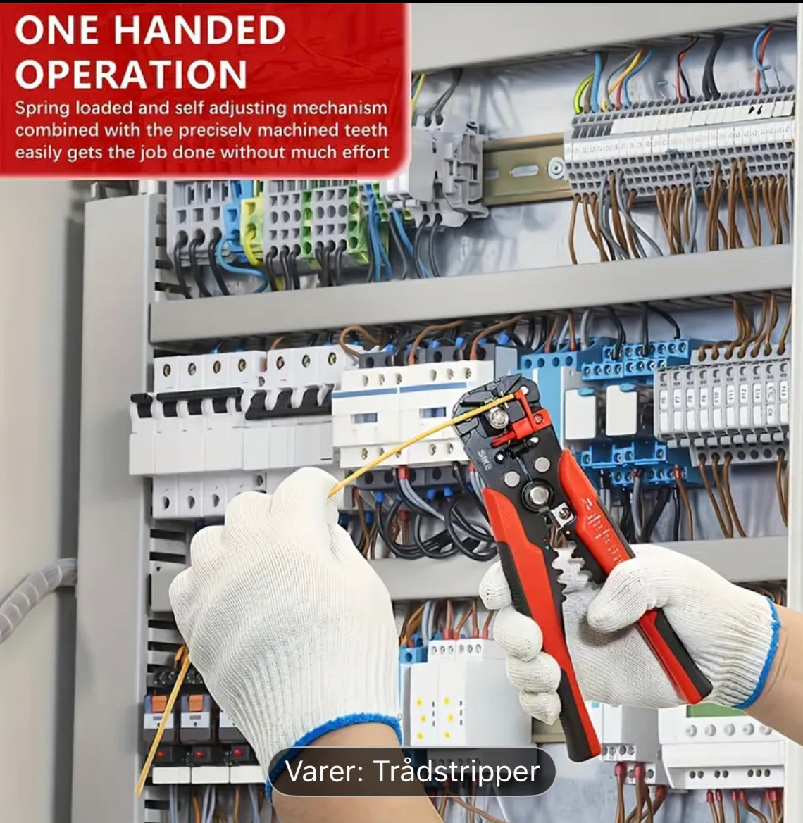 Automatisk Trådstripper – Avmantlingsverktøy for kabler